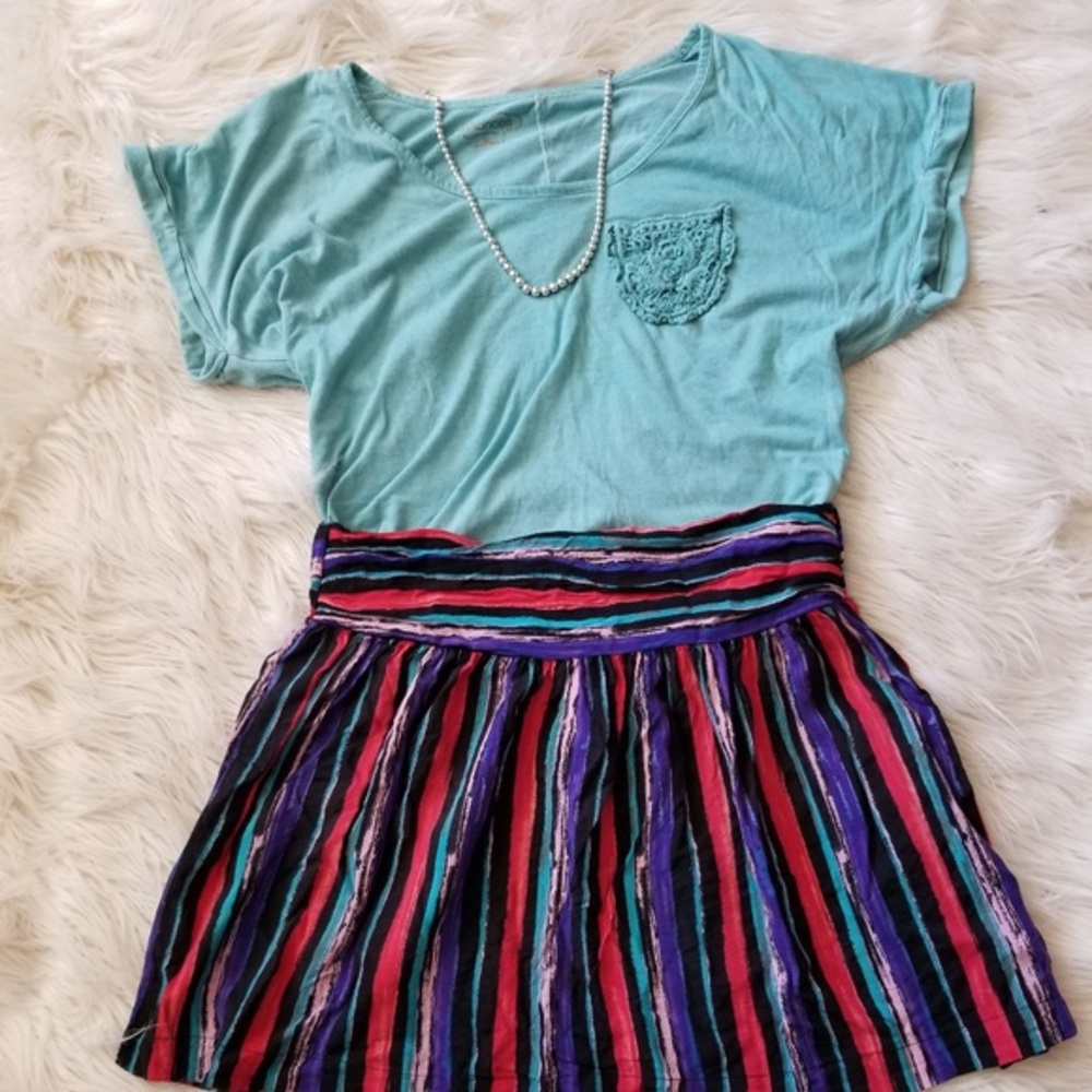 Stripe Skirt